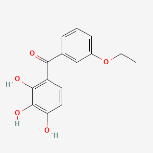 (3-Ethoxyphenyl)-(2,3,4-trihydroxyphenyl)methanone