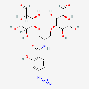 molecular formula C22H32N4O14 B1228460 Asa-bmpa CAS No. 96622-96-7
