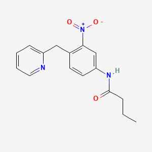 molecular formula C16H17N3O3 B1228463 KW-6055 CAS No. 63233-46-5