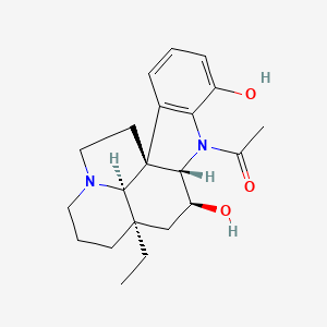 molecular formula C21H28N2O3 B1228469 Spegazzinine CAS No. 6882-72-0