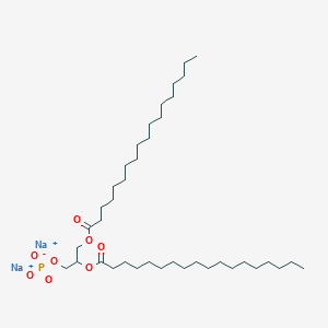 molecular formula C39H75Na2O8P B12284738 DSPA;L-beta,gamma-Distearoyl-alpha-phosphatidic acid . disodium salt 