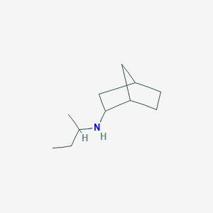 molecular formula C11H21N B12284764 N-(butan-2-yl)bicyclo[2.2.1]heptan-2-amine 