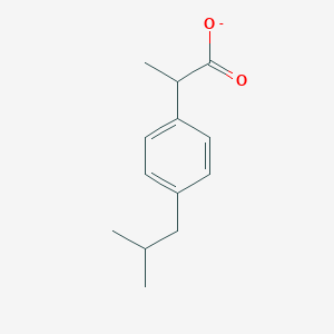 2-[4-(2-Methylpropyl)phenyl]propanoate