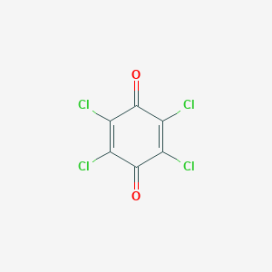 molecular formula C6Cl4O2 B122849 二氯苯醌 CAS No. 118-75-2