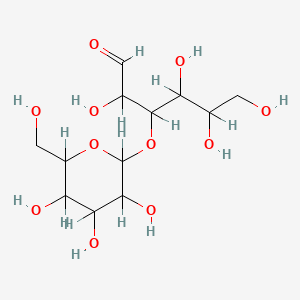 molecular formula C12H22O11 B1228497 1,3-Mannosylmannose 