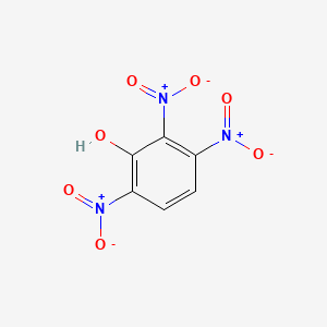 molecular formula C6H3N3O7 B1228508 2,3,6-Trinitrophenol CAS No. 603-10-1