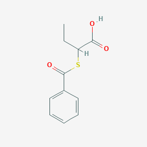molecular formula C11H12O3S B12285106 (S)-2-BenzoylthiobutyricAcid 