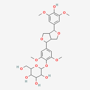 molecular formula C28H36O13 B1228513 Tortoside A 