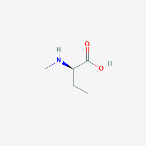 molecular formula C5H11NO2 B12285263 (2R)-2-(Methylamino)butanoic acid 