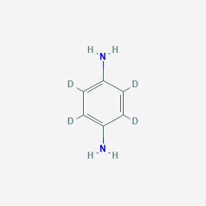 molecular formula C6H8N2 B122853 1,4-Phenylenediamine-d4 CAS No. 119516-83-5