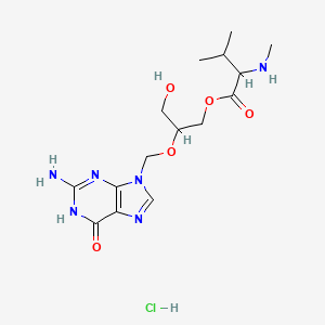 molecular formula C15H25ClN6O5 B12285352 N-Methyl Valganciclovir Hydrochloride 