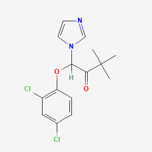 1-(2,4-Dichlorophenoxy)-1-imidazol-1-yl-3,3-dimethylbutan-2-one