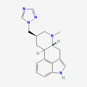 (5R,8R,10R)-6-Methyl-8-(1,2,4-triazol-1-ylmethyl)ergoline