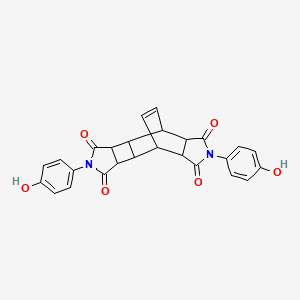 2,6-Bis(4-hydroxyphenyl)octahydro-4,8-ethenopyrrolo[3',4':3,4]cyclobuta[1,2-f]isoindole-1,3,5,7-tetrone