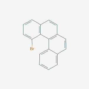 molecular formula C18H11Br B12285718 1-Bromobenzo[c]phenanthrene 