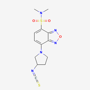 (S)-7-(3-Isothiocyanatopyrrolidin-1-yl)-N,N-dimethylbenzo[c][1,2,5]oxadiazole-4-sulfonamide