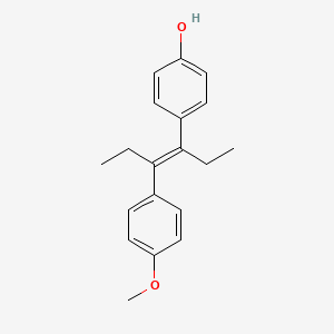 molecular formula C19H22O2 B1228607 Mestilbol CAS No. 7773-60-6