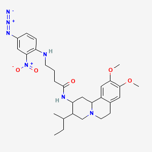 molecular formula C29H39N7O5 B1228611 Azido-tbz CAS No. 96557-41-4