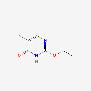 molecular formula C7H10N2O2 B1228615 2-Ethylthymine CAS No. 25628-75-5