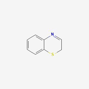 molecular formula C8H7NS B1228623 2H-1,4-Benzothiazine CAS No. 255-17-4