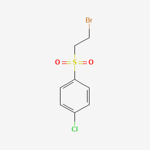 molecular formula C8H8BrClO2S B12286235 1-((2-Bromoethyl)sulfonyl)-4-chlorobenzene 