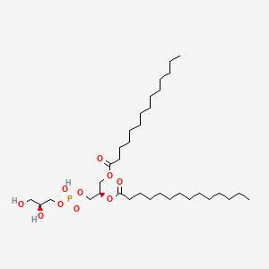 molecular formula C34H67O10P B1228641 Dimyristoyl phosphatidylglycerol CAS No. 57618-28-7