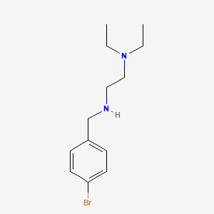 molecular formula C13H21BrN2 B12286712 N'-(4-Bromo-benzyl)-N,N-diethyl-ethane-1,2-diamine 