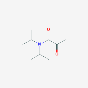 molecular formula C9H17NO2 B12286980 N,N-Bisisopropyl-2-oxopropanamide 