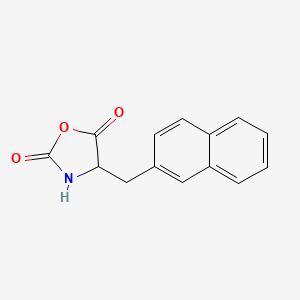 molecular formula C14H11NO3 B12287188 (R)-4-(2-Naphthylmethyl)oxazolidine-2,5-dione 