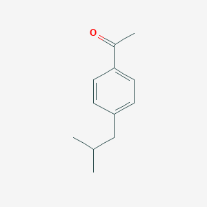 molecular formula C12H16O B122872 4'-异丁基苯乙酮 CAS No. 38861-78-8