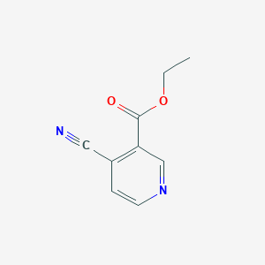 molecular formula C9H8N2O2 B12287331 Ethyl 4-cyanonicotinate CAS No. 97316-51-3