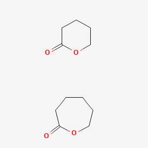 molecular formula C11H18O4 B1228742 Oxan-2-one;oxepan-2-one CAS No. 29612-36-0