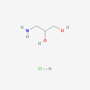 molecular formula C3H10ClNO2 B12287437 3-Aminopropane-1,2-diol hydrochloride 