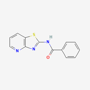 molecular formula C13H9N3OS B12287480 N-(Thiazolo[4,5-b]pyridin-2-yl)benzamide 