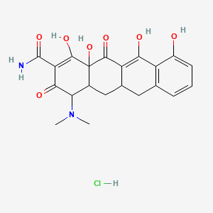 molecular formula C21H23ClN2O7 B12287659 epi-Sancycline Hydrochloride 
