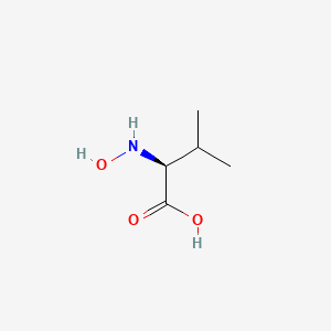 molecular formula C5H11NO3 B12287732 N-hydroxy-L-valine CAS No. 19944-63-9