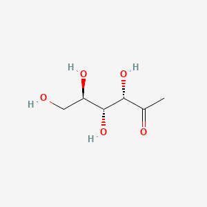 molecular formula C6H12O5 B1228785 1-Deoxyfructose CAS No. 32785-92-5