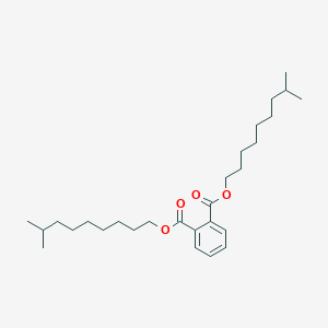 molecular formula C28H46O4<br>C6H4(COO(CH2)7CH(CH3)2)2<br>C28H46O4 B122879 Diisodecyl phthalate CAS No. 26761-40-0