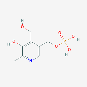 molecular formula C8H12NO6P B122880 Pyridoxine phosphate CAS No. 447-05-2