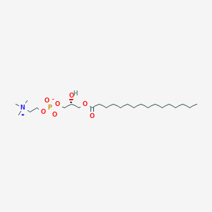 molecular formula C24H50NO7P B122882 1-Palmitoyl-sn-glycero-3-phosphocholine CAS No. 17364-16-8