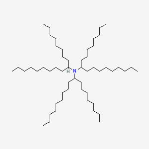 molecular formula C54H111N B12288238 Tri(octyl-decyl)amine 