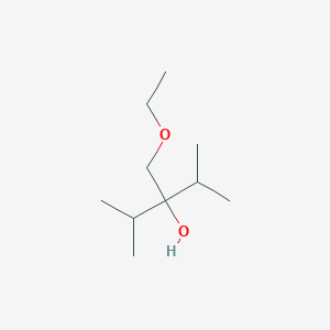 molecular formula C10H22O2 B12288355 3-(Ethoxymethyl)-2,4-dimethylpentan-3-ol CAS No. 142534-87-0