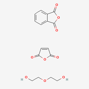 1,3-Isobenzofurandione, polymer with 2,5-furandione and 2,2'-oxybis(ethanol)