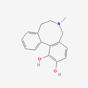 molecular formula C16H17NO2 B1228850 Apogalanthamine CAS No. 26955-02-2