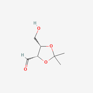 molecular formula C7H12O4 B1228852 2,3-O-Isopropylideneerythrose CAS No. 37669-01-5