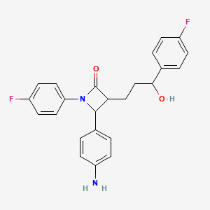 molecular formula C24H22F2N2O2 B12288582 4-Dehydroxy-4-aminoEzetimibe 