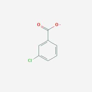 molecular formula C7H4ClO2- B1228886 3-Chlorobenzoate CAS No. 16887-60-8
