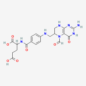 molecular formula C20H23N7O7 B12288871 Folinic acid CAS No. 22350-60-3