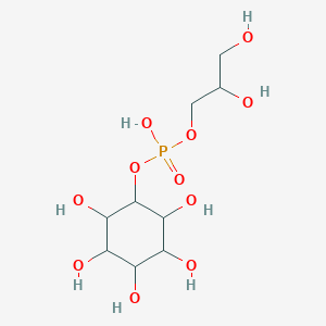 molecular formula C9H19O11P B12288880 myo-Inositol, 1-(2,3-dihydroxypropyl hydrogen phosphate) CAS No. 966-66-5