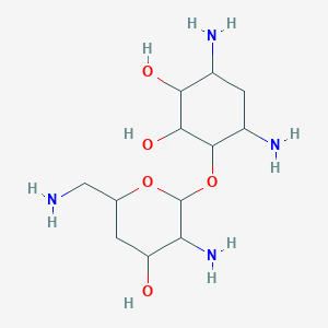 molecular formula C12H26N4O5 B1228893 Seldomycin factor 2 CAS No. 54333-78-7